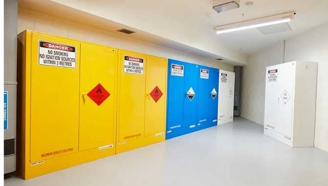 Our Safety Storage Cabinet Options