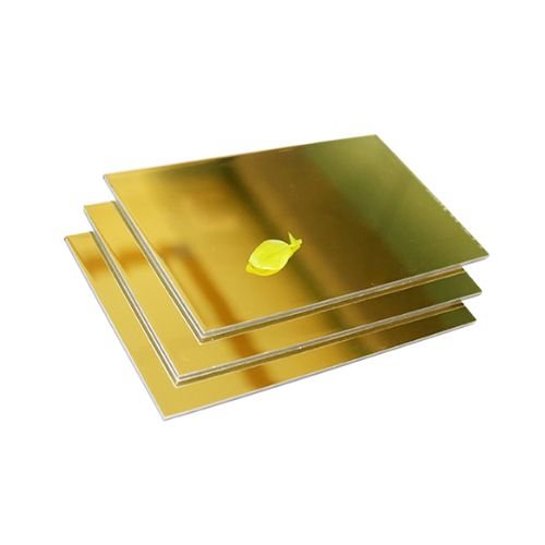 Gold Anodized Aluminum Sheets