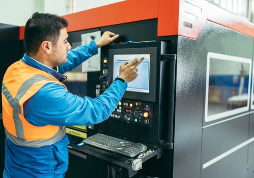 Figure 5 Confirguring CNC Machine