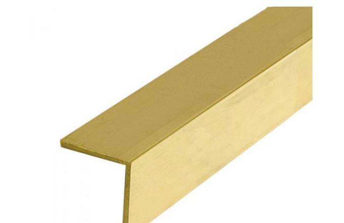 Right Angle Brass Edge Banding