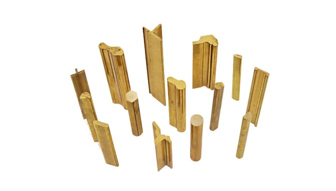 Extruded brass profiles