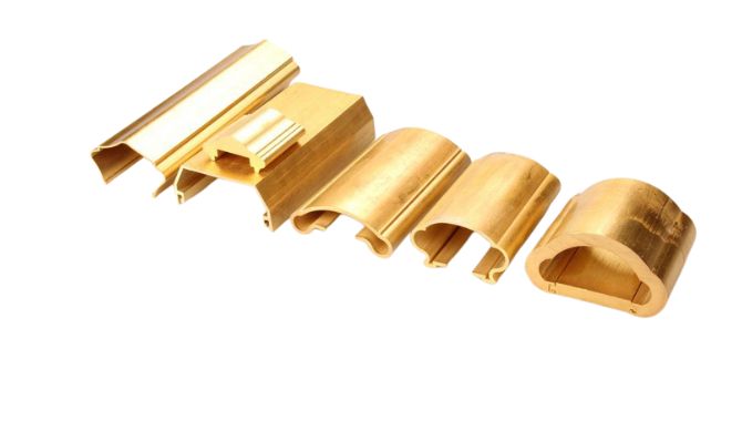Extruded brass profiles