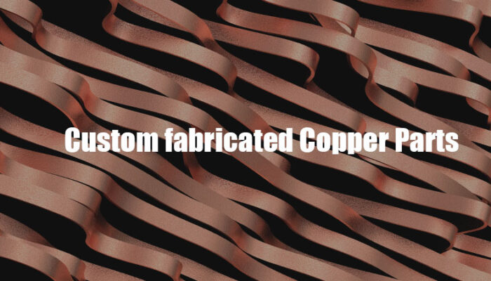 cover Custom fabricated Copper Parts