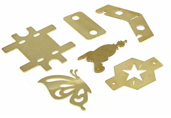 Laser Cut Brass Parts