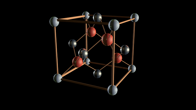 Crystal Lattice In Metal