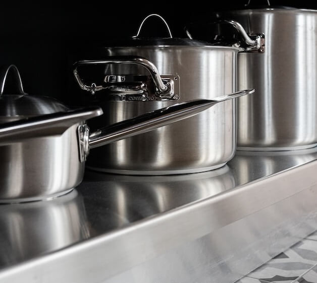 Fabricated Stainless steel kitchenware