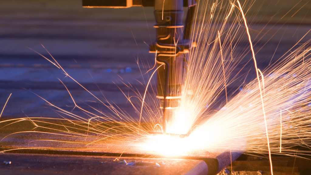 plasma cutting process